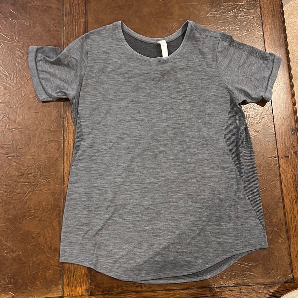 Gray Lululemon top